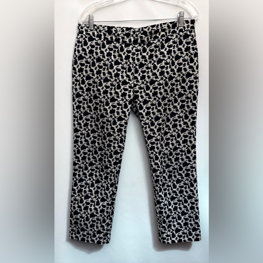 $325 JOSEPH Pants Women’s EU40 UK12 31x25” Crop Wool Stretch Flat Front Straight